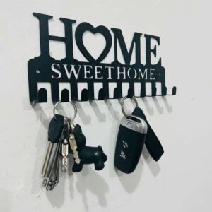 Home Sweet Home Metal Key Holder
